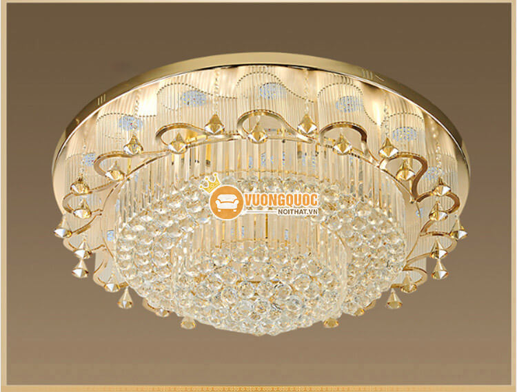 Đèn ốp trần pha lê cao cấp kiểu dáng sang trọng CM206-13